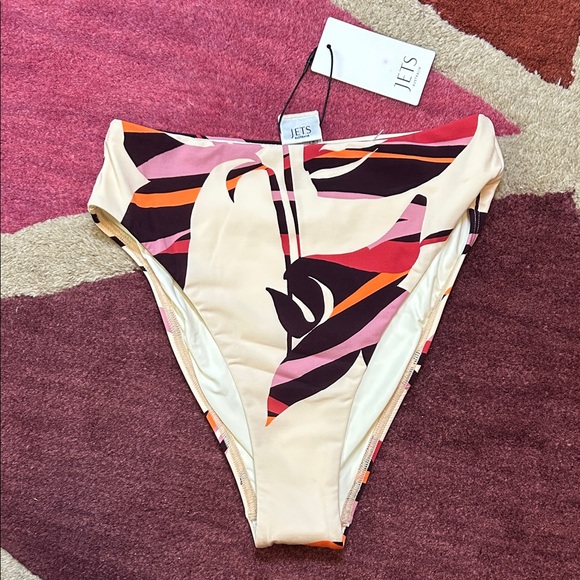 NWT Jets Australia High Leg Bikini Bottom - Picture 1 of 10